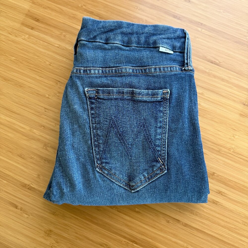 👖❤️ MOTHER The Stunner Two Step Fray Girl Crush 29 GUC